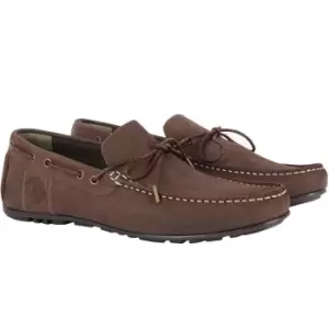 Image of Barbour Jenson Loafers Dark Brown UK 9