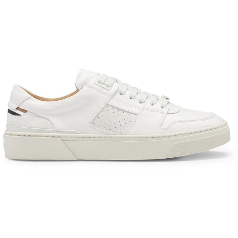 Image of Boss Mens Gary Tenn Casual Trainers Open White male 6 (40)