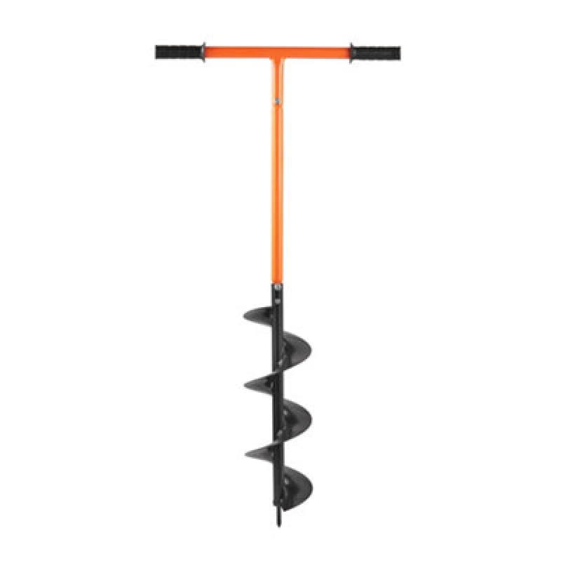 Image of VonHaus Manual Fence Post Auger for Gardening Grey