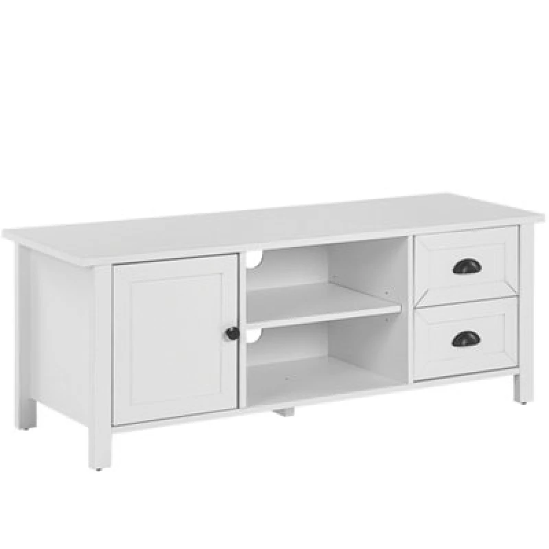 Image of Beliani TV Stand Honolulu White
