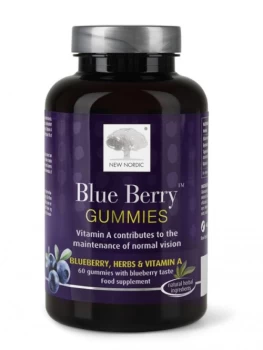 Image of N Nordic Blue Berry Gummi - 60gums