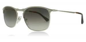 Image of Persol PO7359S Sunglasses Matt Silver 1068M3 Polarized 55mm