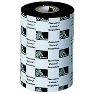 Image of Zebra 5555 Enhanced Wax/Resin 110mm printer ribbon
