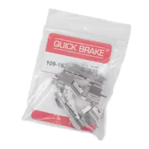 Image of QUICK BRAKE Accessory Kit, disc brake pads 109-1631 TOYOTA,Yaris Schragheck (_P1_),Yaris Verso (_P2_),PRIUS Liftback (NHW20_),iQ (_J1_)