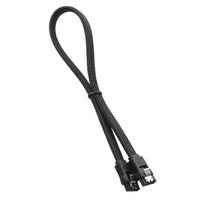 Image of CableMod ModMesh SATA 3 Cable 30cm Black
