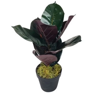 Image of Artificial Rubber Plant 41cm