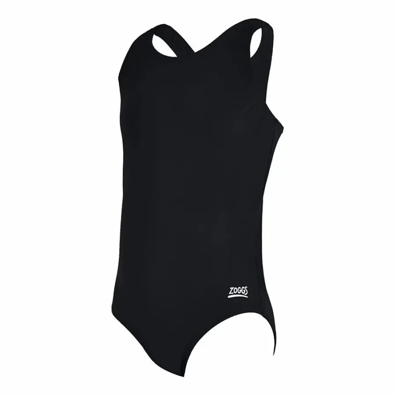 Image of Zoggs 1 Piece swimsuit for girls Zoggs Cottesloe Sportsback Noir Female 8 ans