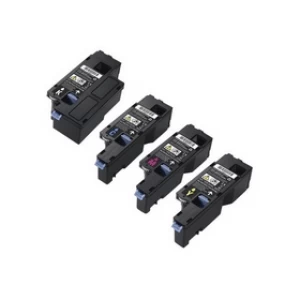 Image of Dell 593BBL Original Black and Tri Colourss Toner Cartridge 4 Pack