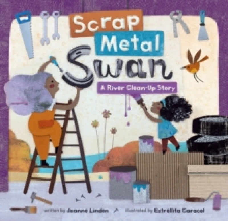 Image of Joanne Linden Scrap Metal Swan Book Multi unisex