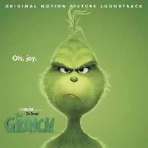 Image of Dr. Seuss' The Grinch (Original Motion Picture Soundtrack) LP (Clear with Red & White Swirl)