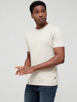 Image of BOSS Tales T-Shirt - Light Beige, Light Beige, Size S, Men