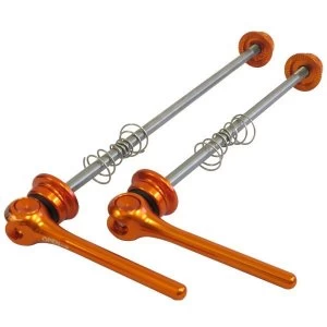 Image of ETC QR MTB Titanium Skewer Set Orange