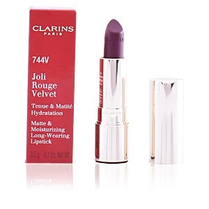 Image of JOLI ROUGE VELVET tenue & matite hydratation #744V-plum