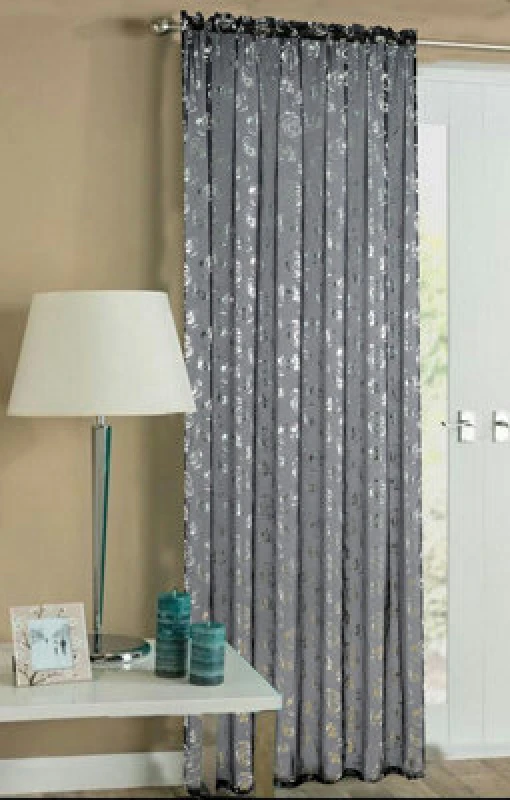 Image of Velosso Geneva Slot Top Voile Panel - Black