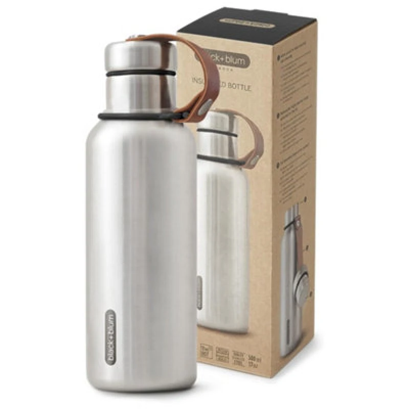 Image of Black + Blum Insulated Water Bottle 500Ml- Black