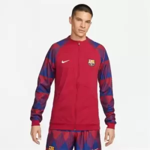Image of Nike Barcelona Anthem Jacket 2023 2024 Adults - Red