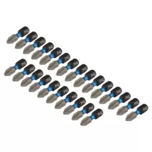 Image of Draper Expert 05691 25pc PH Type Impact Screwdriver Bits, No. 2 x 25mm, 1/4" Hex