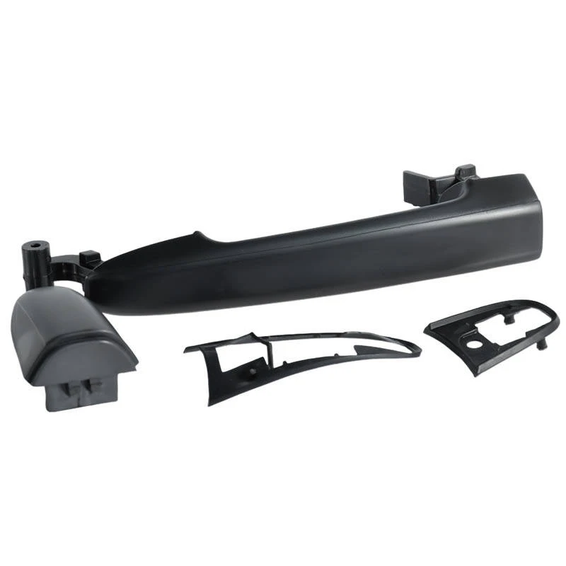 Image of LCC LCCF01101 Door Handle Rear, Black Plastic Door Handle (1373)