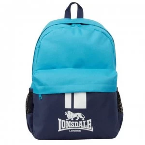 Image of Lonsdale Pocket Backpack - Navy/Blue