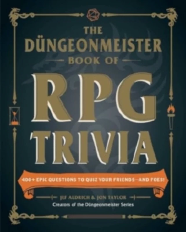Image of The Dungeonmeister Book of RPG Trivia : 400+ Epic Questions to Quiz Your Friendsand Foes! Paperback / softback