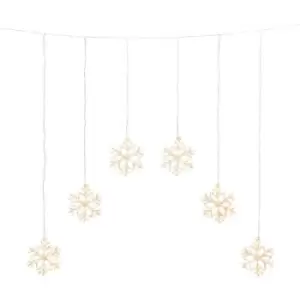 Image of Konstsmide Curtain light Inside/outside 230 V/50 Hz EEC: F (A - G) 48 LED (monochrome) Warm white