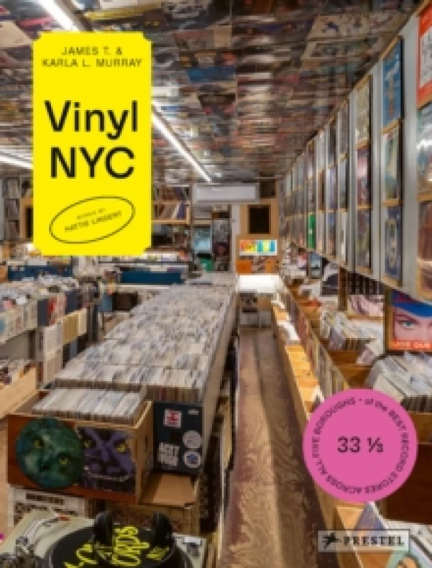 Image of VINYL NYC : 33 1/3 of the Best Record Stores Across All Five Boroughs Hardback