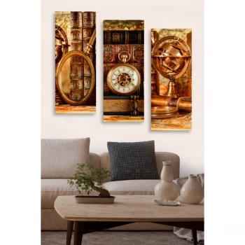 Image of MDF0029 Multicolor Decorative MDF Painting (3 Pieces)