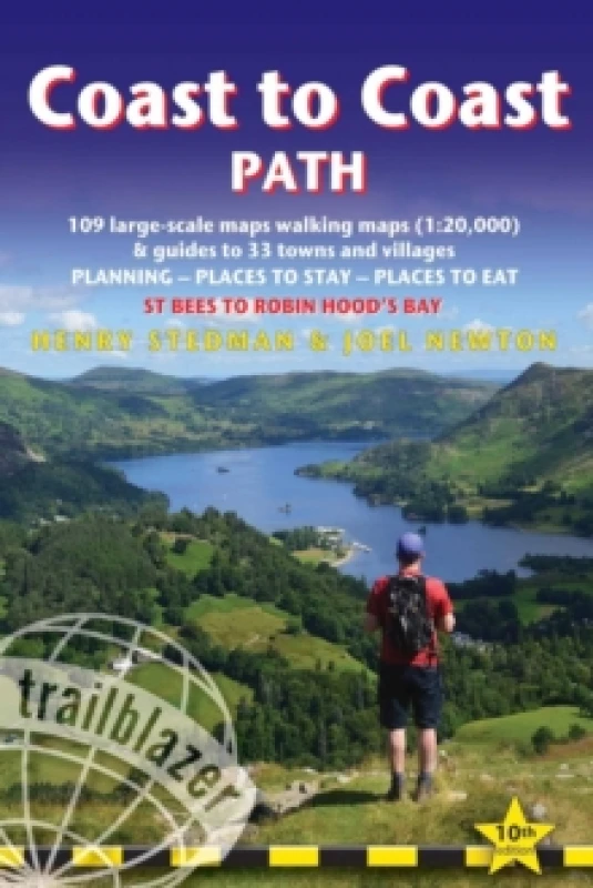 Image of Coast to Coast Path Trailblazer Walking Guide 10e : St Bees to Robin Hoods Bay Paperback / softback