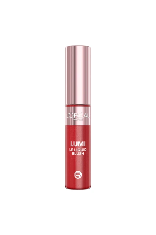 Image of LOreal Paris Womens Lumi Le Liquid Blush 10ml in Glowy Rouge Paris Glowy Rouge Paris Female 10ml
