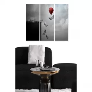 Image of MDF1275608599 Multicolor Decorative MDF Painting (3 Pieces)