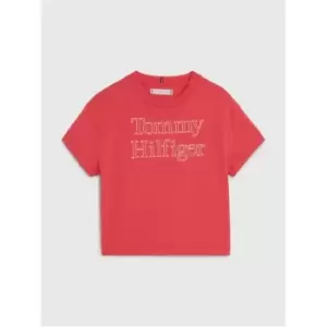 Image of Tommy Hilfiger Stitch Tee S/S - Pink