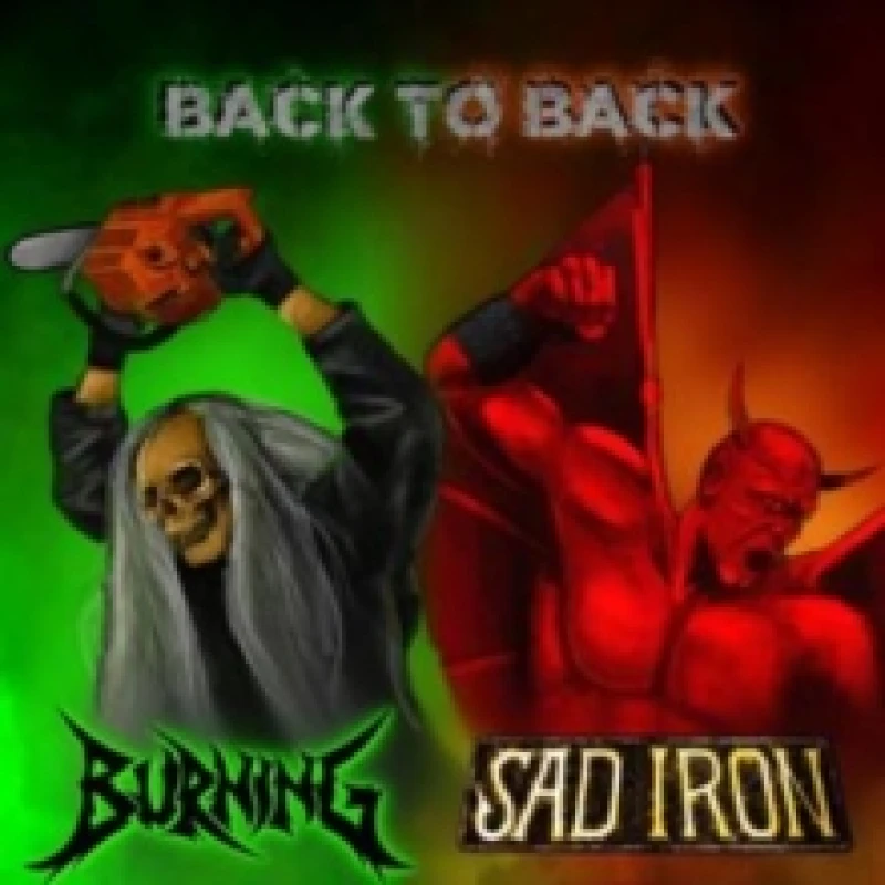 Image of Burning/Sad Iron - Back to Back [CD / Album] Music CDs - Music CD