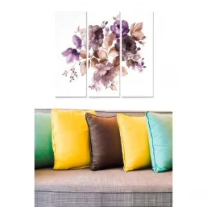 Image of MDF9219336 Multicolor Decorative MDF Painting (3 Pieces)