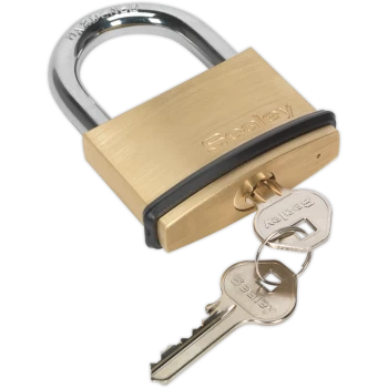 Image of Sealey Brass Padlock 60mm Standard