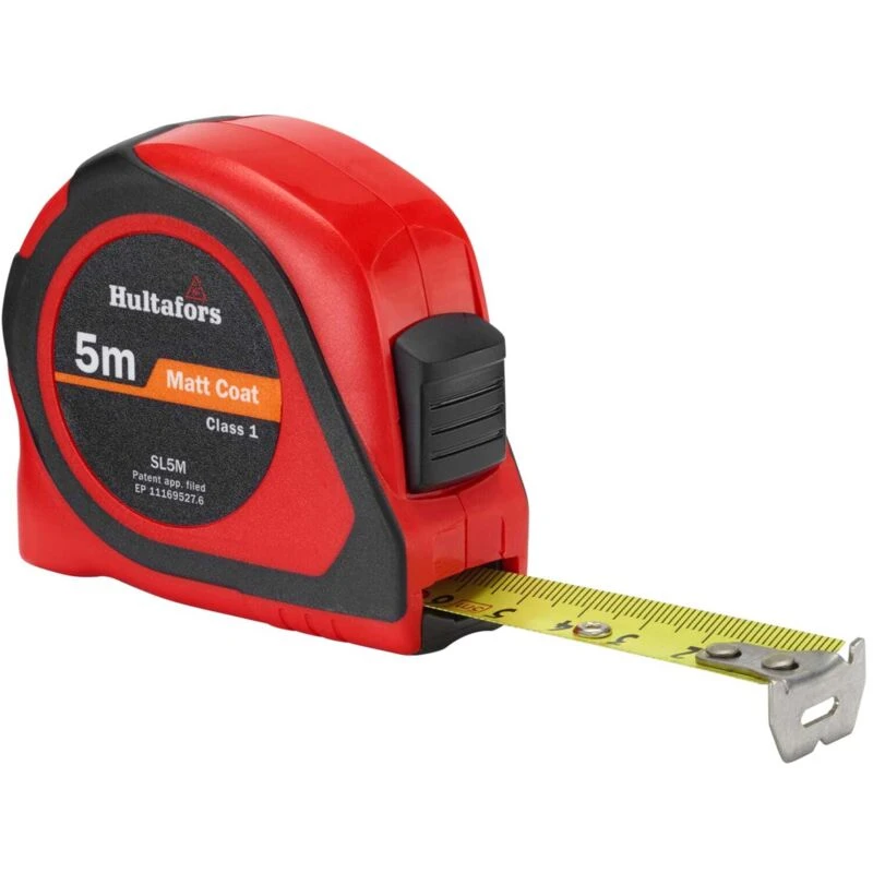 Image of HULTAFORS Hultafors - 351203 SL5M Short Steel Tape Measure 5m Width 19mm Metric Only HUL351203 A1331040050H351207
