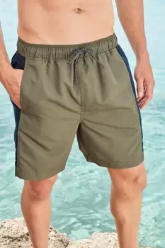 Image of Panelled Swimshorts 6.5" (17cm) inside leg