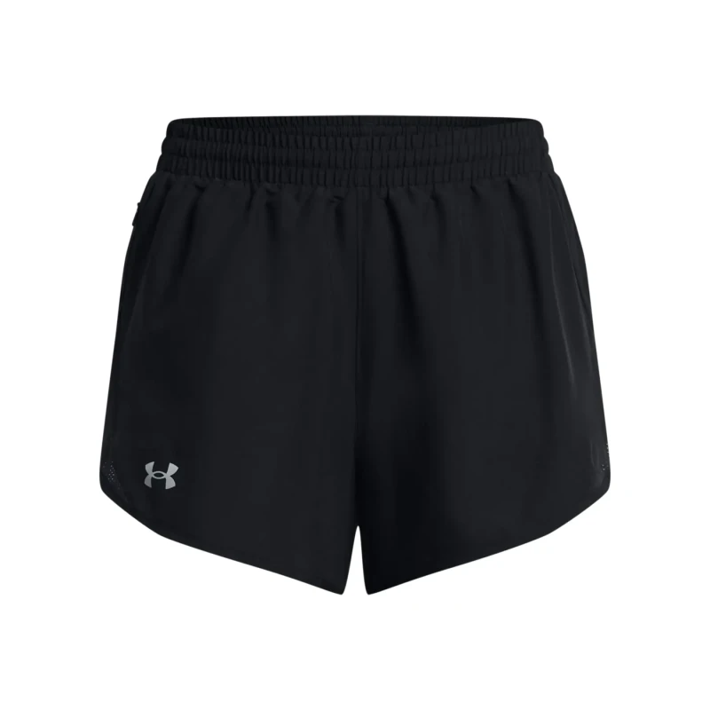 Image of Womens shorts Under Armour Fly By 3" Noir Female XL