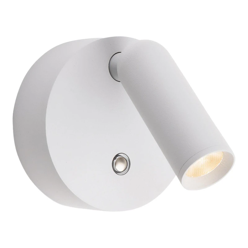 Image of Firstlight LED Rechargeable Wall Spotlight Dimmable Warm White 3000K in White