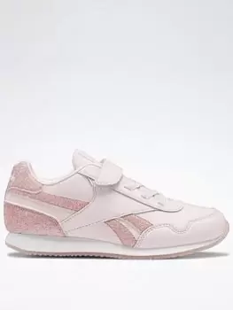 Image of Reebok Royal Classic Jog 3 Shoes, Pink, Size 1 Older