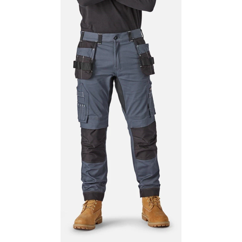 Image of Dickies Dickies Men Holster Universal FLEX Regular Trouser in Grey Size: 36R Grey 36R Male 5053823440794