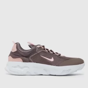 Image of Nike Purple React Live Girls Youth Trainers