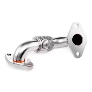 Image of VEMO Pipe, EGR valve Original VEMO Quality V10-64-0016 VW,AUDI,SKODA,Golf V Schragheck (1K1),TOURAN (1T1, 1T2),Passat Variant (3C5)