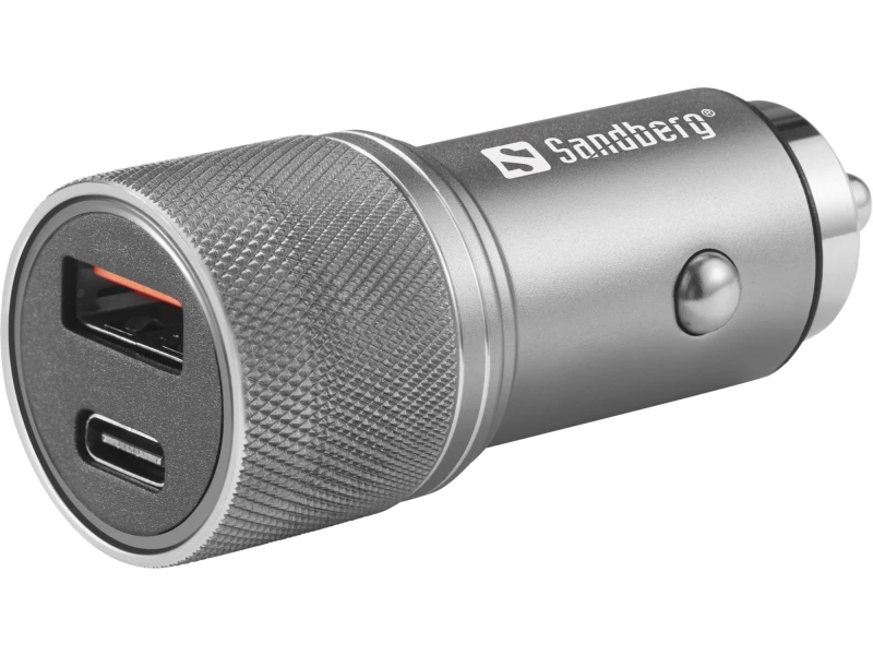 Image of Sandberg Car Charger 1xQC3.0+1xUSB-C 48W