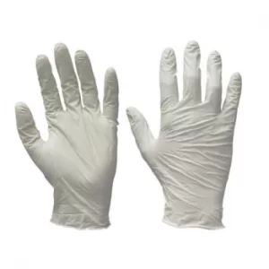Image of reliance medical Vinyl Latex Free Powder-Free Gloves Medium 023