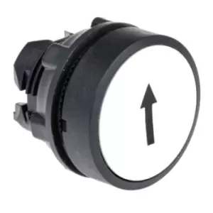 Image of ZB5AA334, PB Head Flush White Marked Arrow