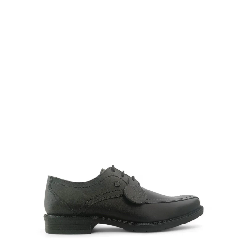 Image of Pretty Green Mens Glinton Lace Moc Toe Formal Shoes Black male 7 (41)