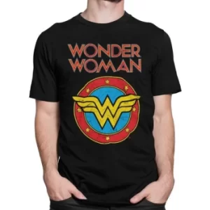 Image of Wonder Woman Vintage Logo Unisex T-Shirt Medium