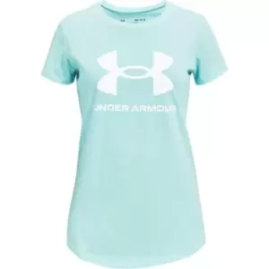Image of Under Armour Live Sportstyle Graphic Short Sleeve T Shirt Womens - Green
