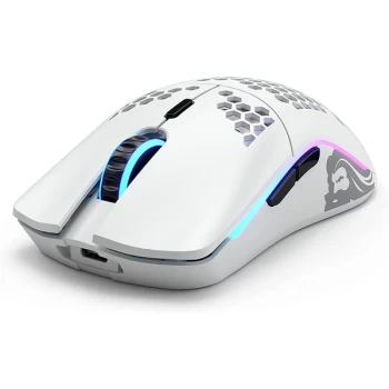 Image of Glorious PC Gaming Race Model O Wireless RGB Gaming Mouse - Matte White (GLO-MS-OW-MW)