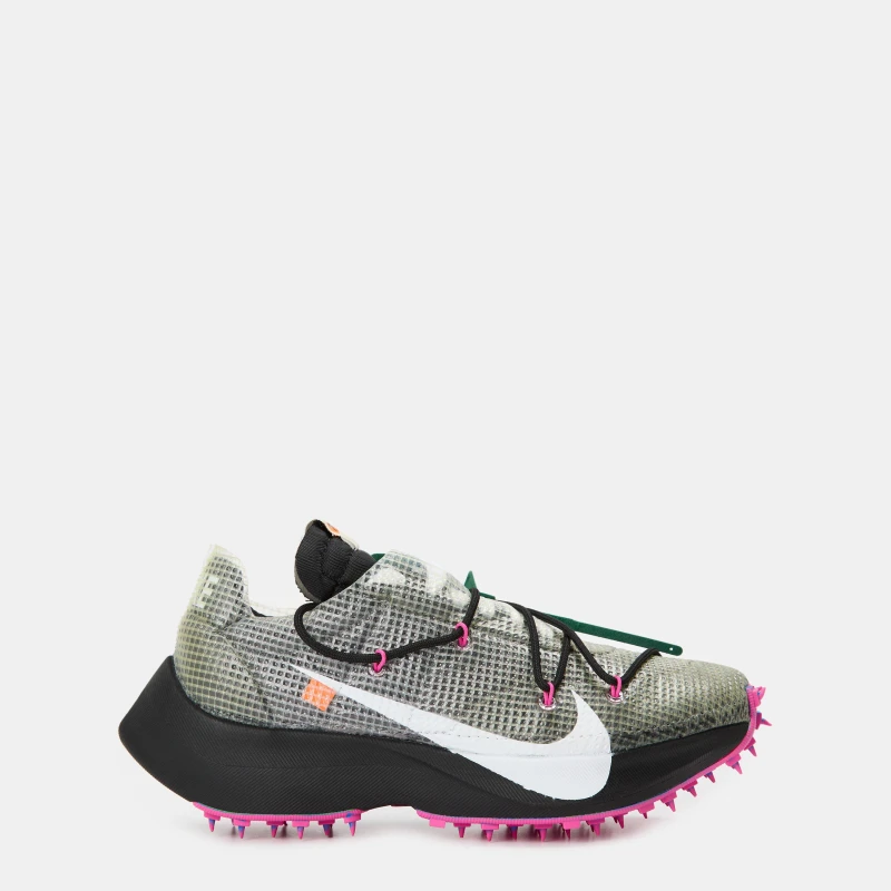Image of Off White Womens - x Nike Spike Lace Up Low-Top Trainers Multi female 3.5 (36.5)